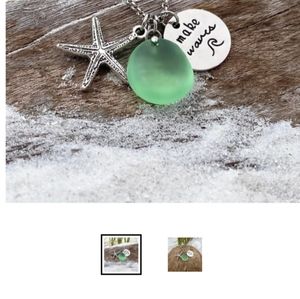 Make Waves Sea Glass Necklace